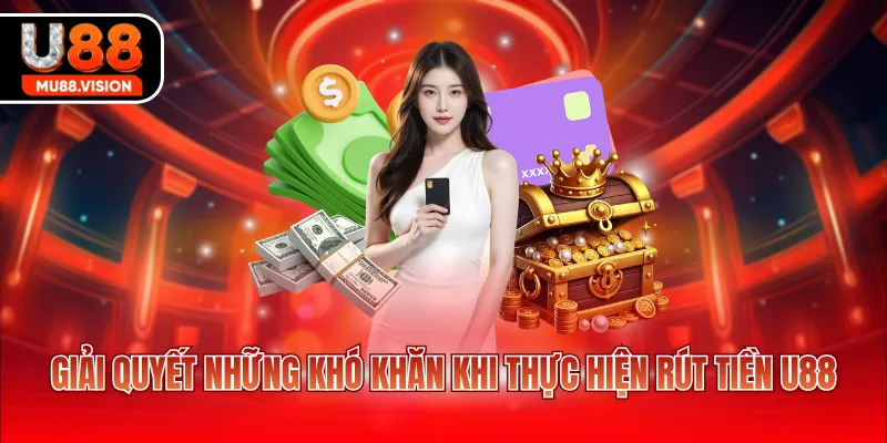 Giải quyết những khó khăn khi thực hiện rút tiền U88